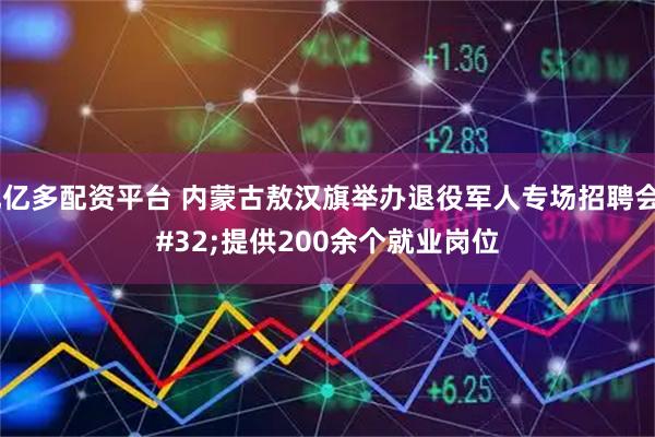 配亿多配资平台 内蒙古敖汉旗举办退役军人专场招聘会 提供200余个就业岗位